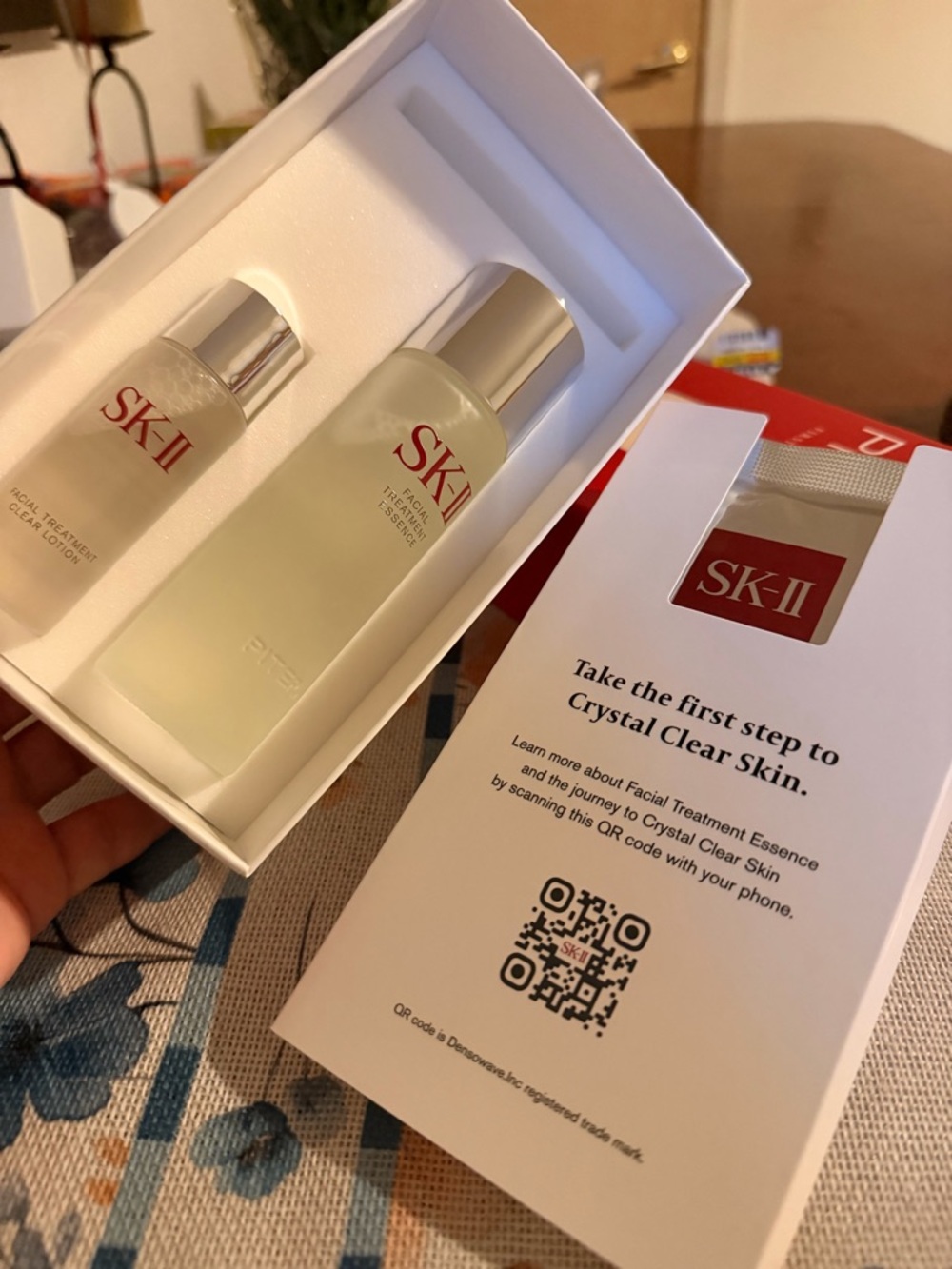 SK-II Facial Treatment Essence Set - Clear Bottle with Red Logo
